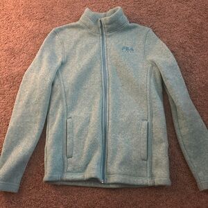 Girls light blue Fila Sport jacket size L 14.